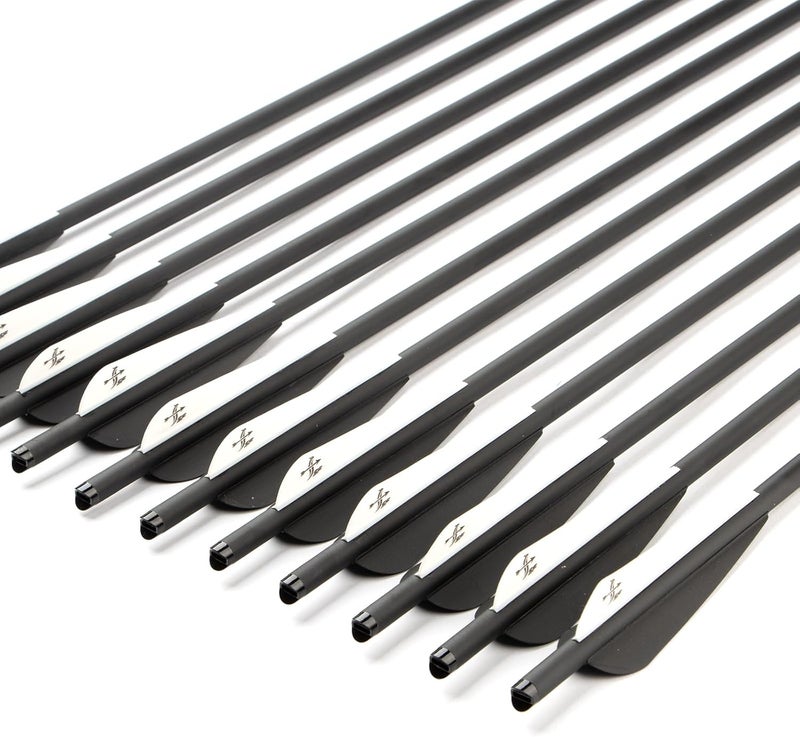 sf. Crossbow Bolts Crossbow Arrows Carbon Archery for Hunting and Target Practice(Pack of 12) - Image 5